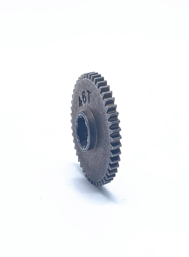 KingVal Replacement Metal 46T Main Driving Gear Parts Compatible with JJRC Q117-A PRO Q117-B PRO Q117-C PRO Q117-D PRO RC Car - Image 4